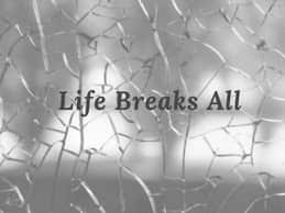 Life breaks all - The Poem